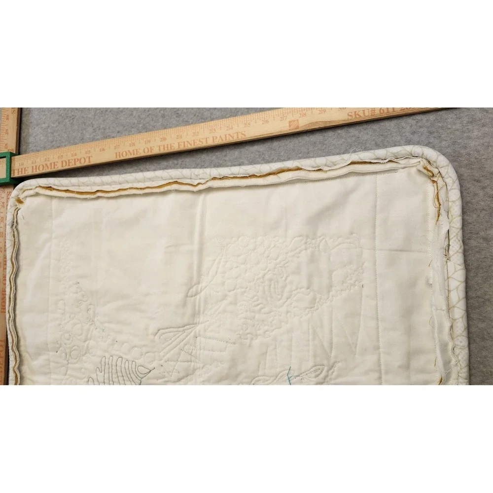 Handmade Quilted Rooster Wall Hanging Mini‎ Quilt Patchwork Farmhouse Kitchen